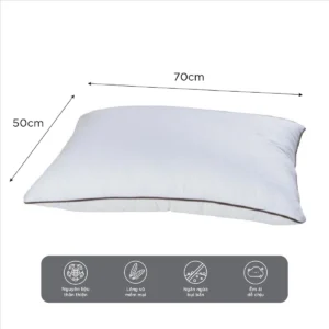 Gối nằm lông vũ nhân tạo TATANA