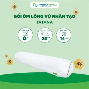 Gối ôm lông vũ nhân tạo TATANA