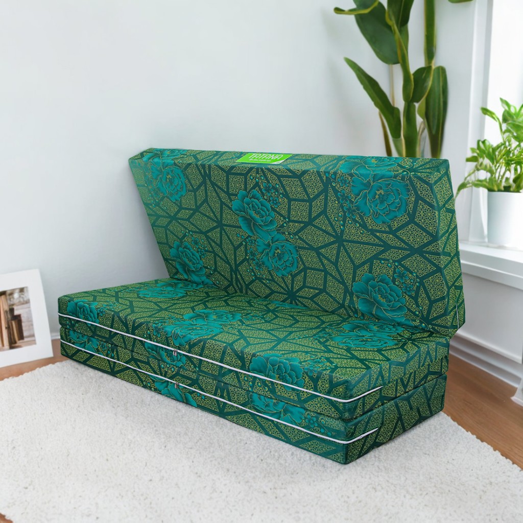 Nệm bông ép gấp Eva Tatana 9 Thiết kế nệm gấp 3 tiện lợi