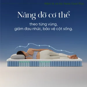 Nệm lò xo túi TATANA Hana Cool Plus