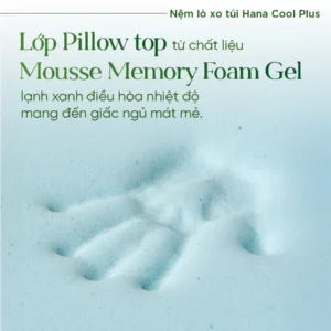 Nệm lò xo túi TATANA Hana Cool Plus
