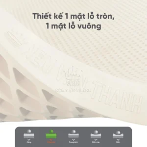 Nệm cao su thiên nhiên Vạn Thành Standard