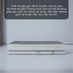 Nệm ép dẻo TATANA gấp 3