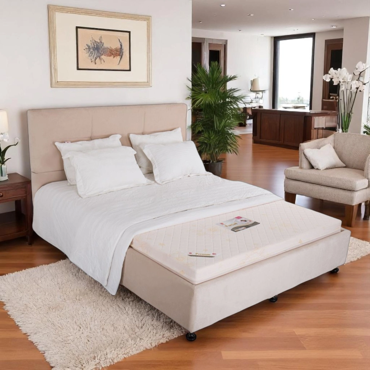 Nệm Mousse Premium Vạn Thành BH 12 Năm