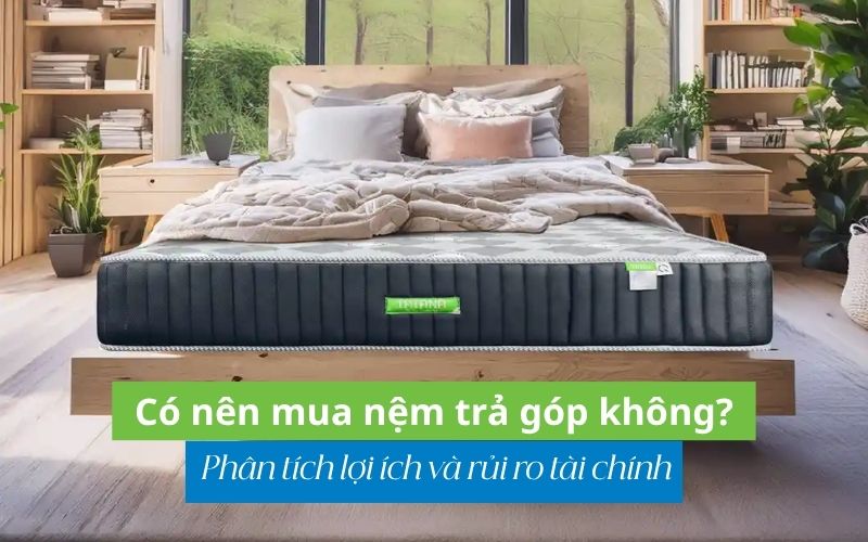 có nên mua nệm trả góp không