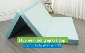 mua nệm bông ép trả góp