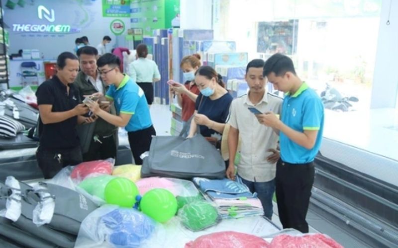 Mua nệm trả góp tại Nemtragop.com