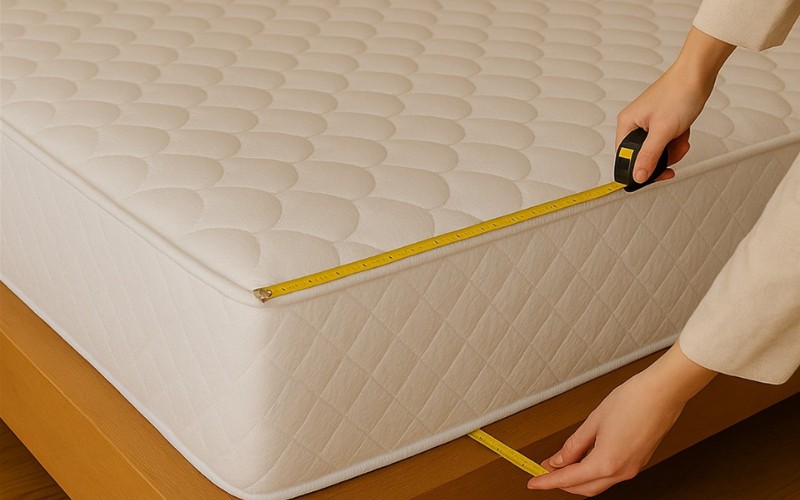 Mua nệm cần lựa chọn kích thước phù hợp