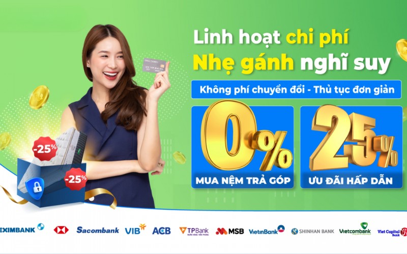 Hướng dẫn quy trình mua nệm trả góp tại Thế Giới Nệm