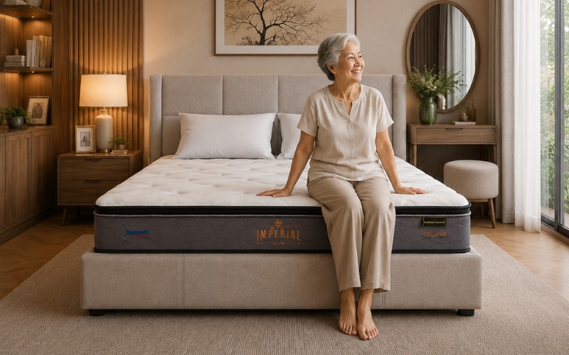Nệm lò xo túi độc lập Dunlopillo
