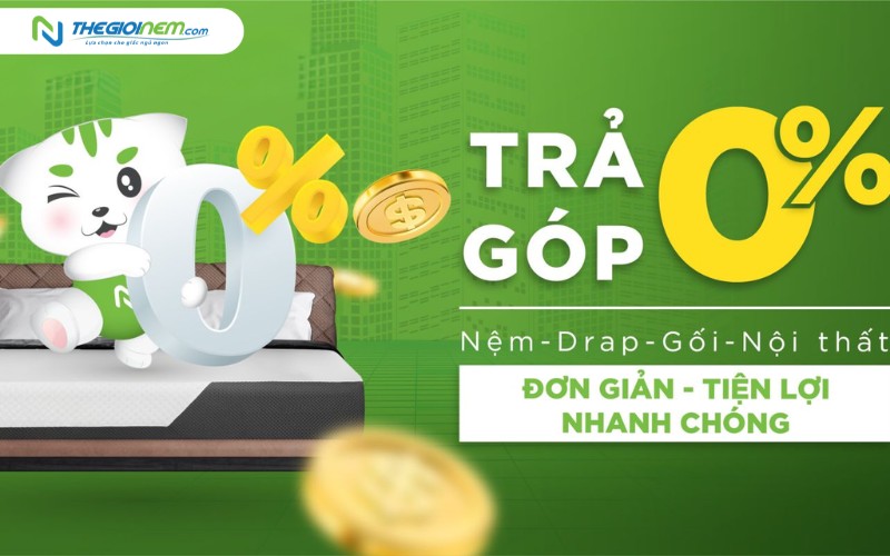 Mua nem tra gop tai the gioi nem 1